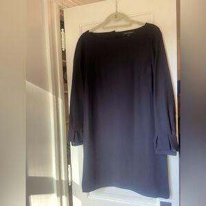 Banana Republic Black Long Sleeve Dress